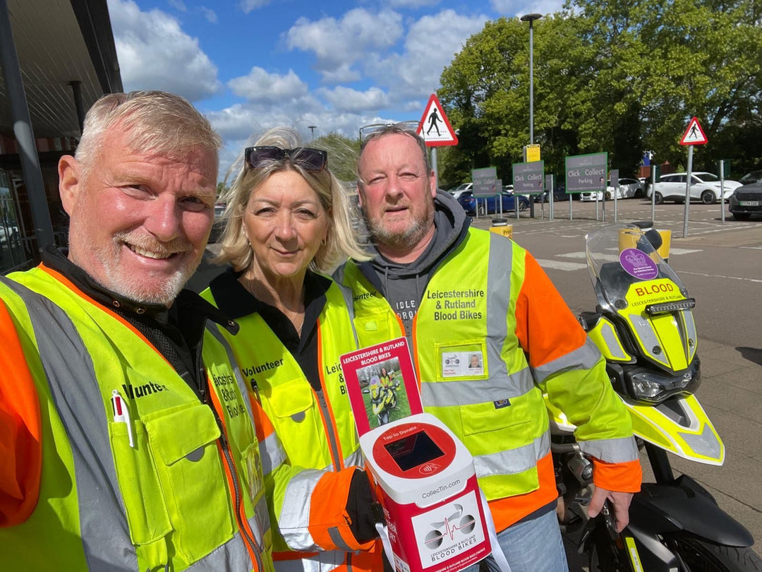 Leicestershire and Rutland Blood Bikes: Raising More While Raising Awareness