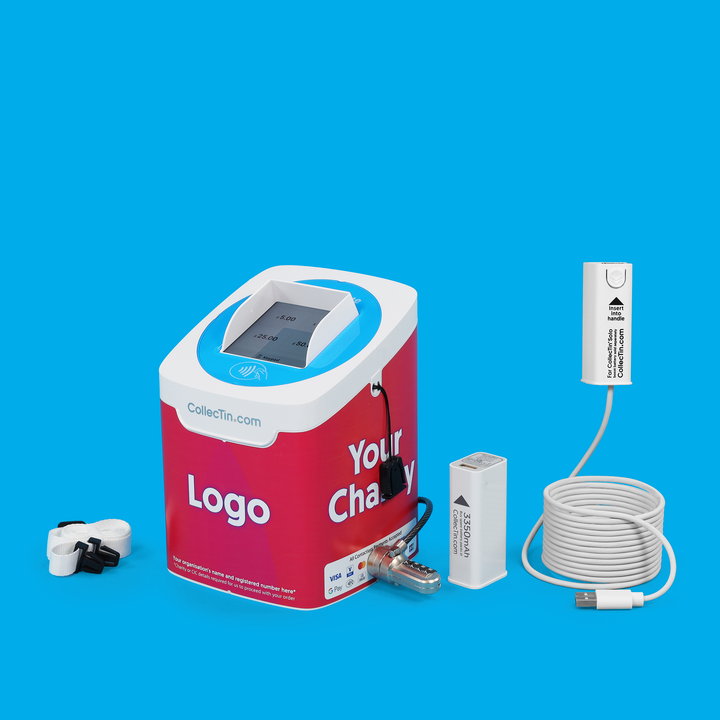 CollecTin Solo with SumUp Reader for UK Charities