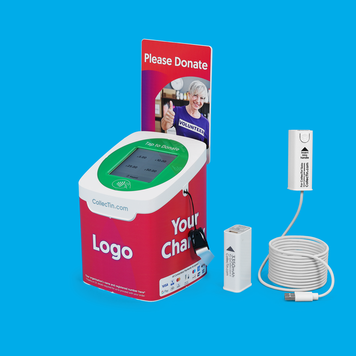 CollecTin Solo with SumUp Reader for UK Charities
