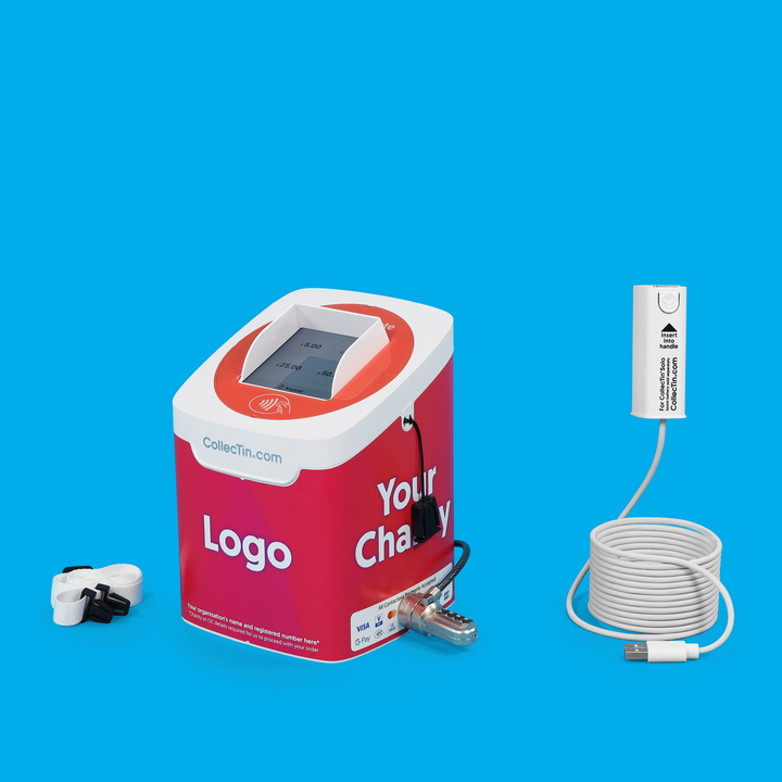 CollecTin Solo with SumUp Reader for UK Charities