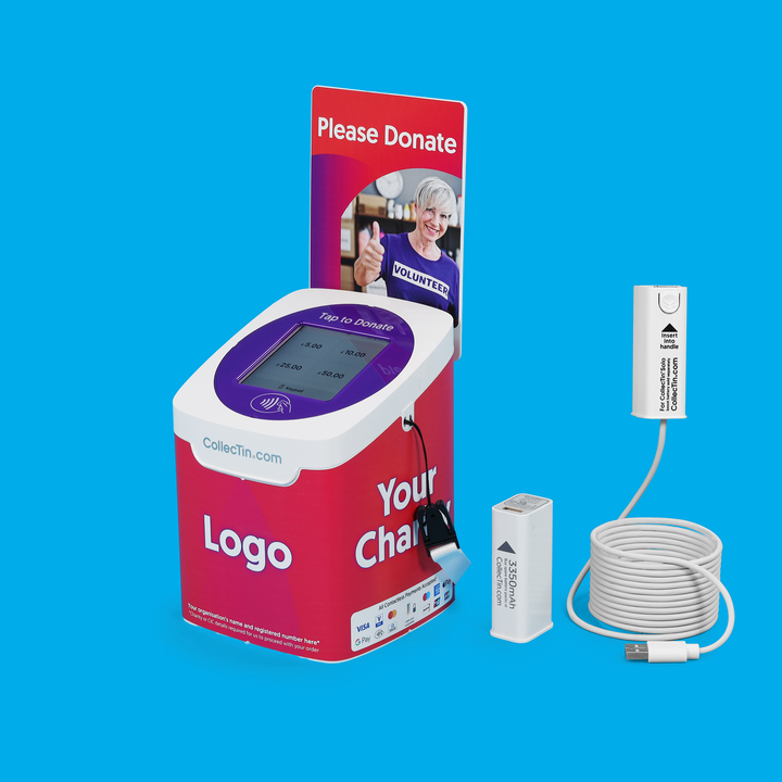 CollecTin Solo with SumUp Reader for UK Charities