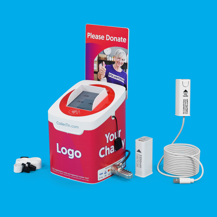 CollecTin Solo with SumUp Reader for UK Charities