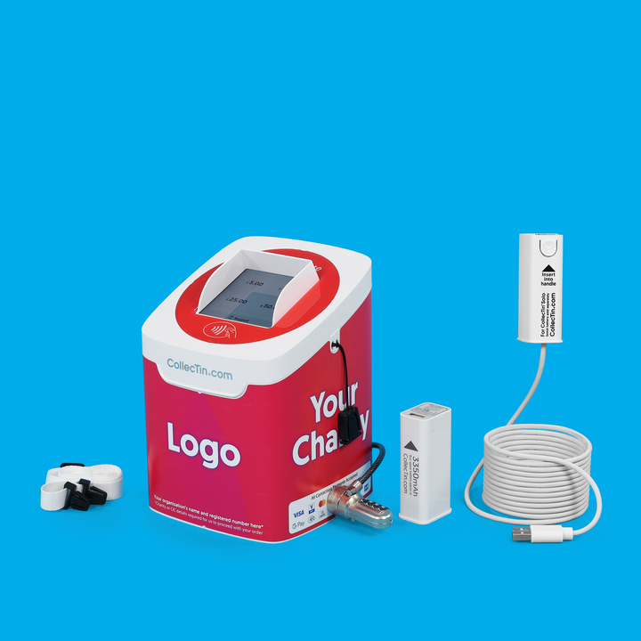 CollecTin Solo with SumUp Reader for UK Charities