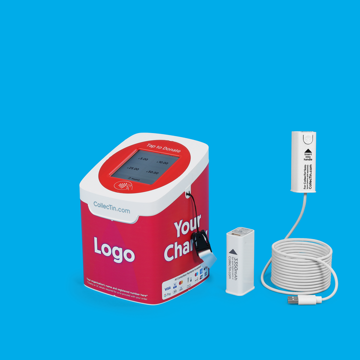 CollecTin Solo with SumUp Reader for UK Charities