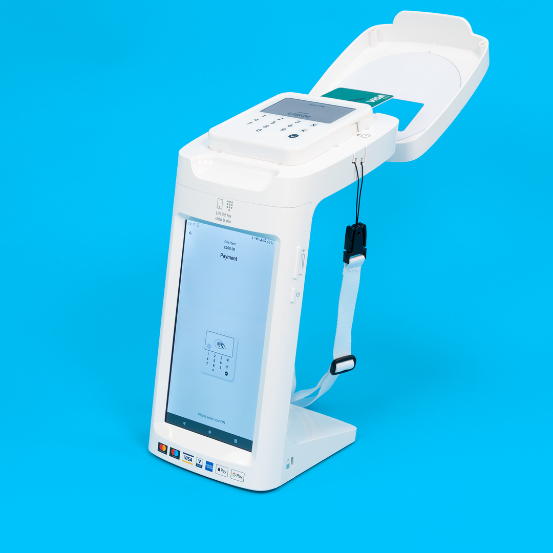 Parish Buying CollecTin® More including SumUp Reader, Secure Mount & USB Cable for Static Installation