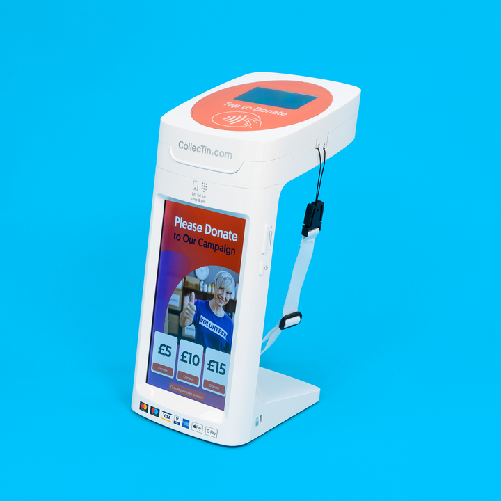 CollecTin® More only - add your own SumUp Solo Lite