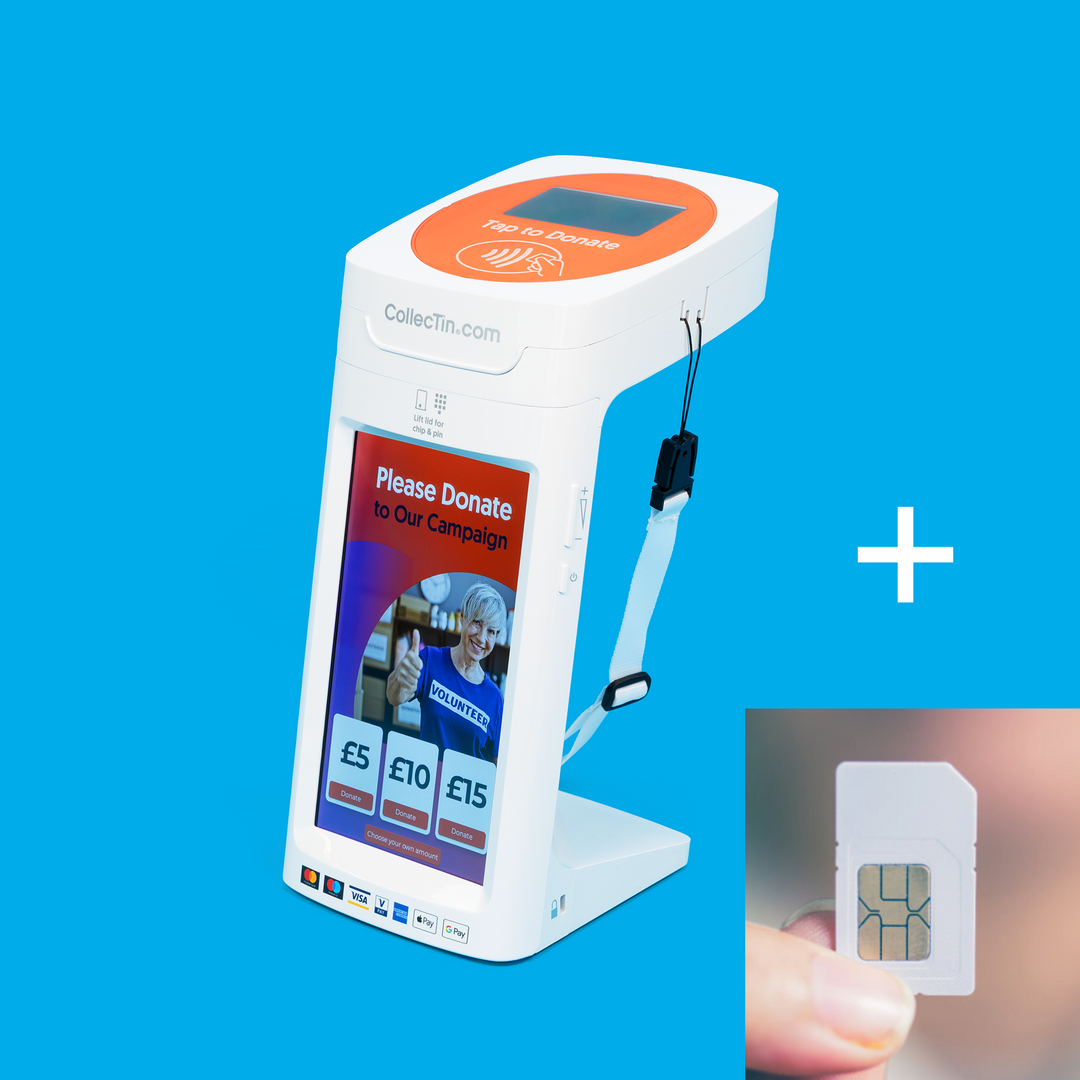 CollecTin® More including SumUp Reader and Data Subscription [Aps Test]