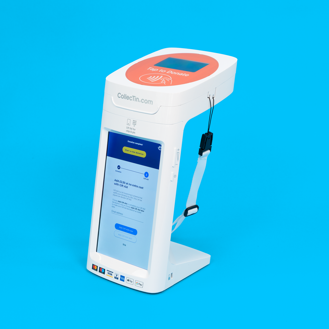 CollecTin® More only - add your own SumUp Solo Lite