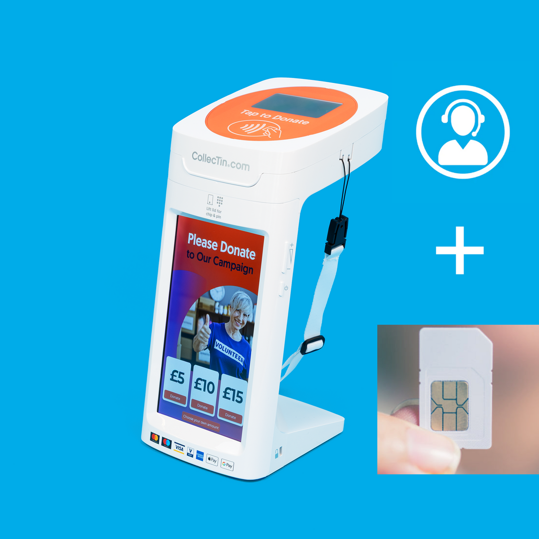 CollecTin® More including SumUp Reader and Data & Support Subscription [Aps Test]
