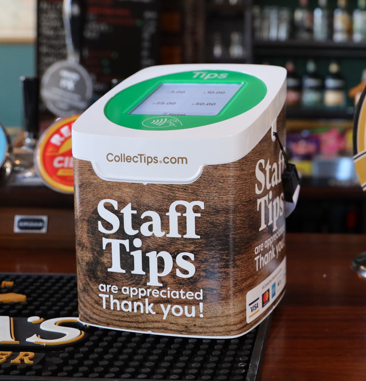 CollecTips Solo including SumUp Reader - No monthly fee