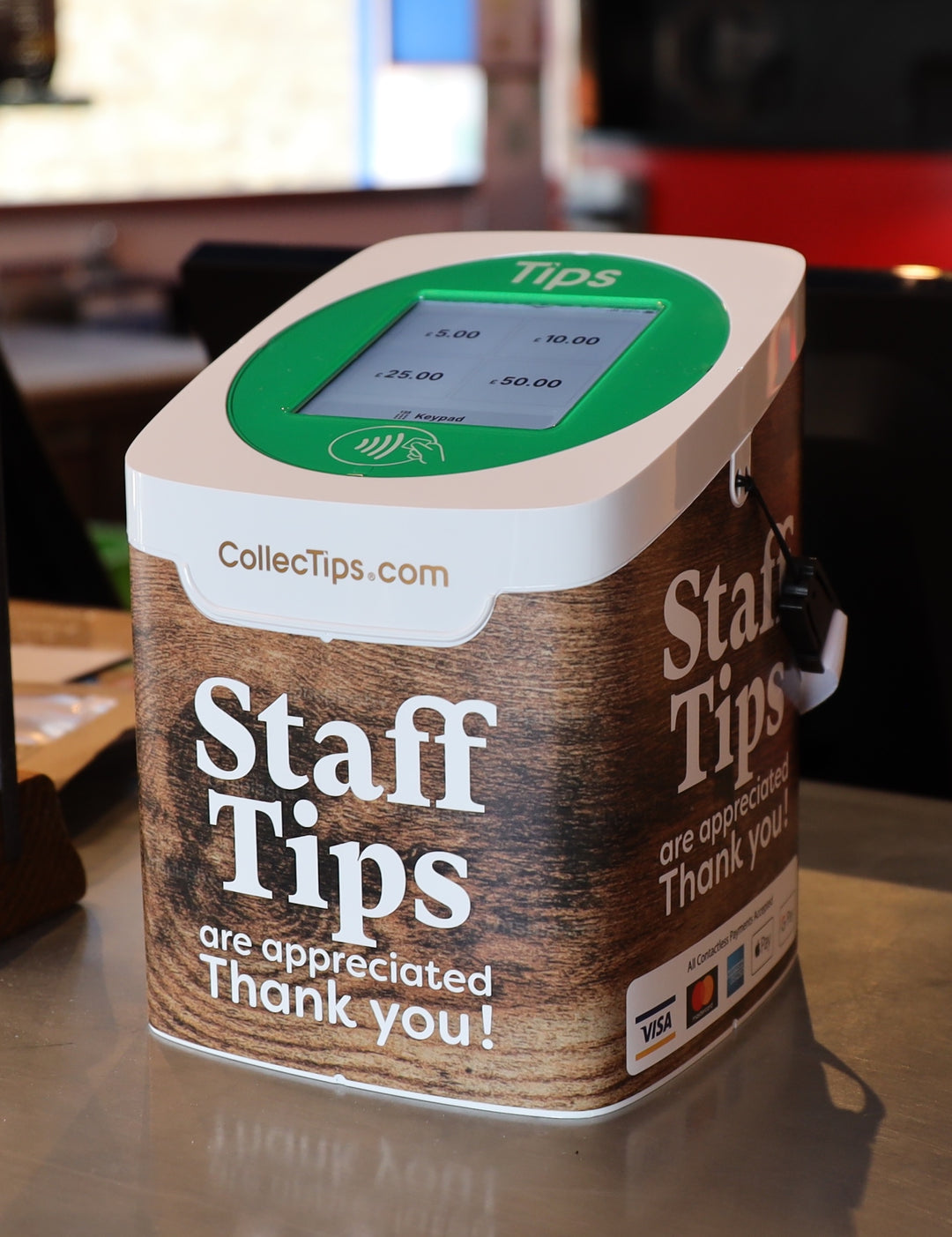 CollecTips Solo including SumUp Reader - No monthly fee