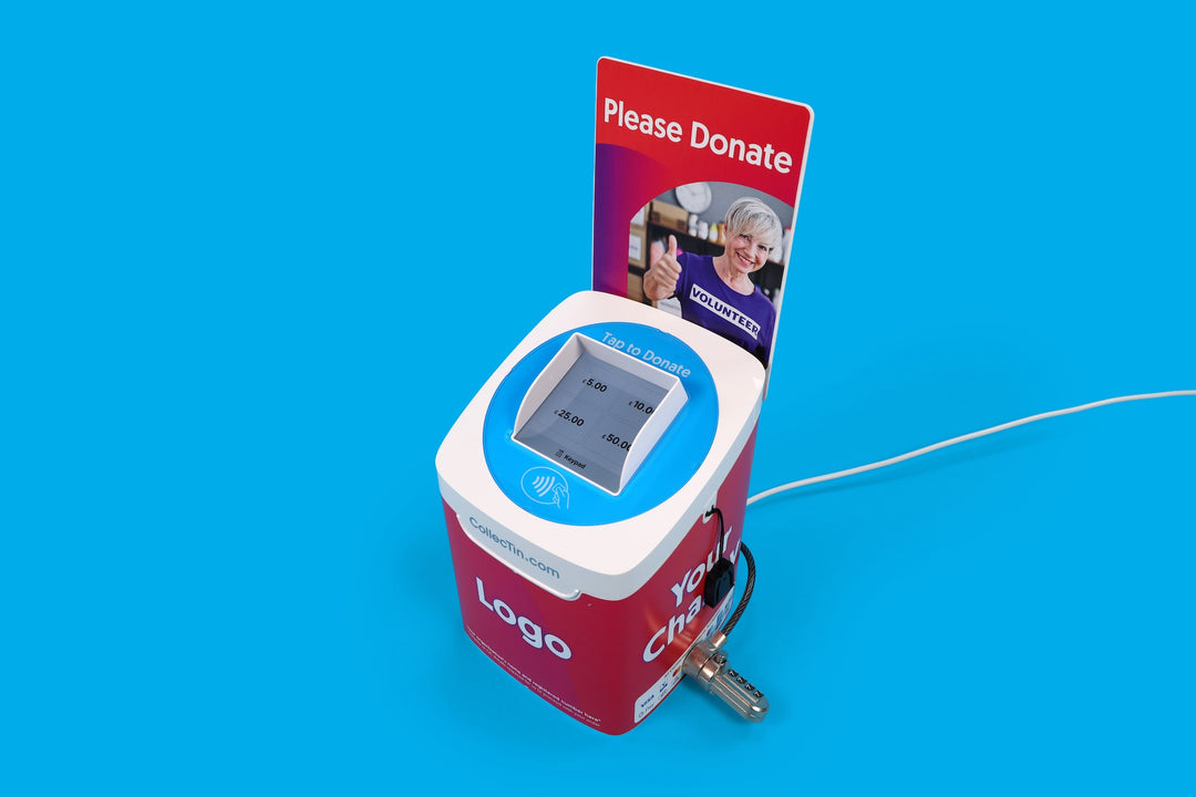 CollecTin Solo Kiosk Kit for Unsupervised Use