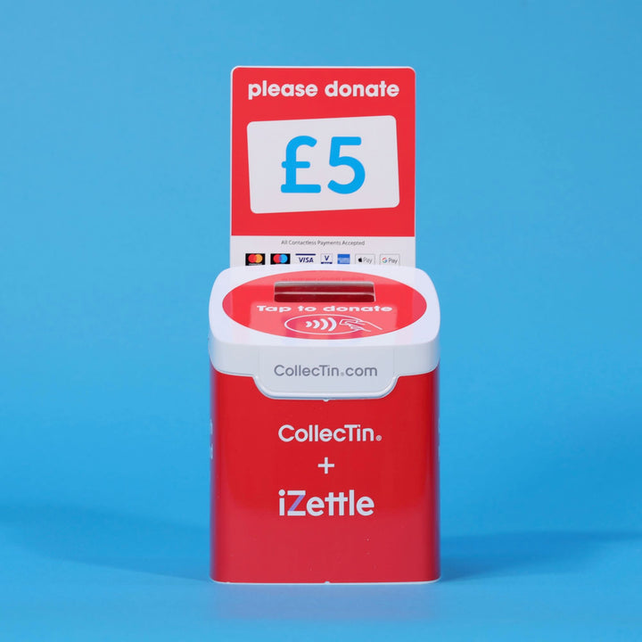 Original CollecTin for Zettle by PayPal Reader